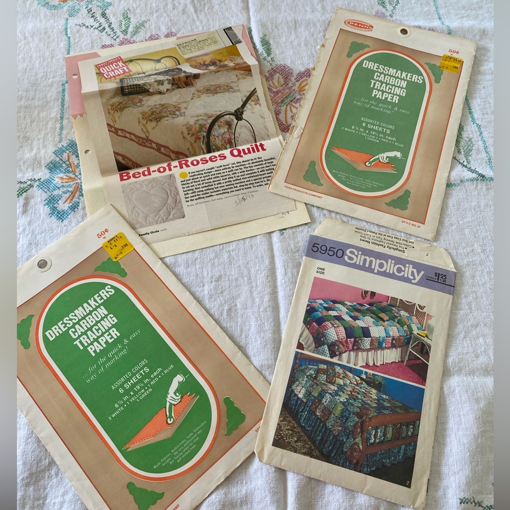Dressmakers Tracing Paper & Simplicity Pattern Set